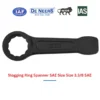 Slogging Ring Spanner SAE Size Size 3.3/8 SAE De Neers (HSN 8204) - Image 3