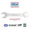 Double Open End Spanners (Polished Head) Size 16x17 Deneers