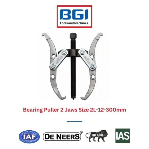 Bearing Puller 2 Jaws Size 2L-12-300mm De Neers (HSN 8205)