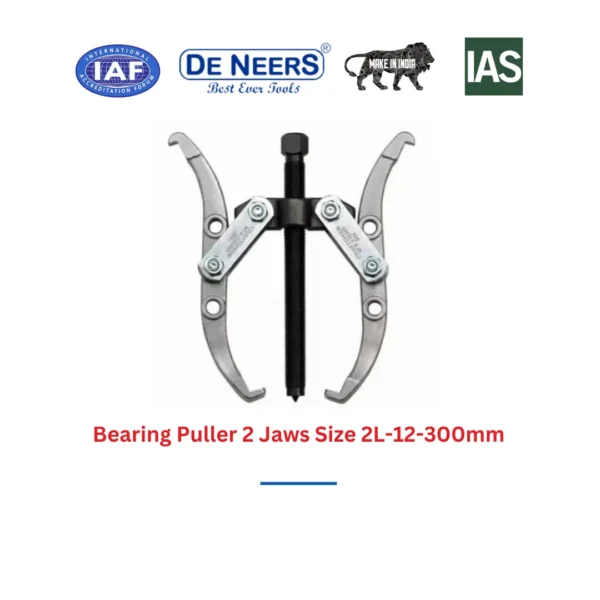 Bearing Puller 2 Jaws Size 2L-12-300mm De Neers (HSN 8205) - Image 3