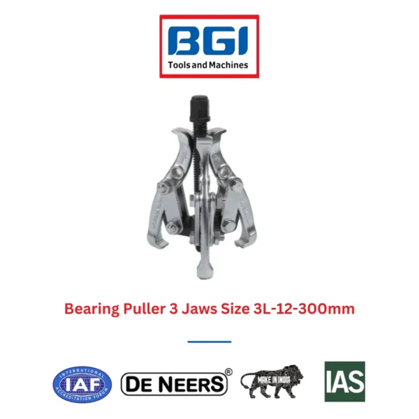 Bearing Puller 3 Jaws Size 3L-12-300mm De Neers (HSN 8205)