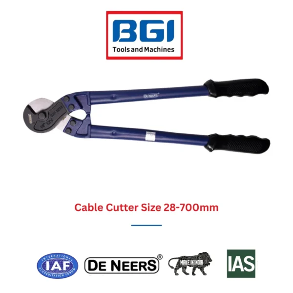 Cable Cutter Size 28-700mm De Neers (HSN 8203)