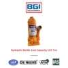 Hydraulic Bottle Jack Capacity 100 Ton De Neers (HSN 8204)