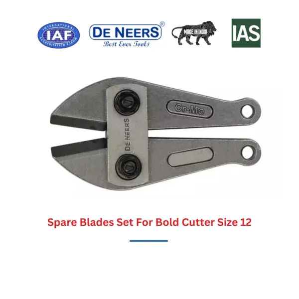 Spare Blades Set For Bold Cutter Size 12 De Neers (HSN 8203) - Image 3