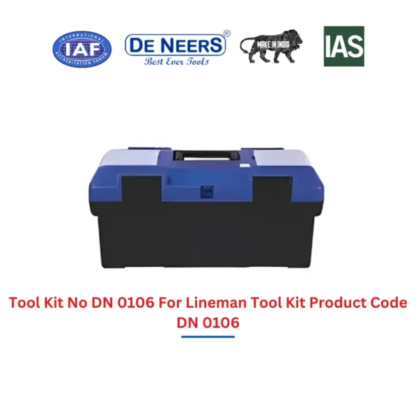 Tool Kit No DN 0106 For Lineman Tool Kit Product Code DN 0106 De Neers - Image 3