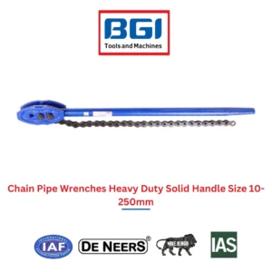 Chain Pipe Wrenches Heavy Duty Solid Handle Size 10 250mm 1.webp