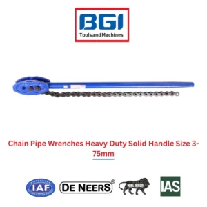 Chain Pipe Wrenches Heavy Duty Solid Handle Size 3 75mm 1.webp