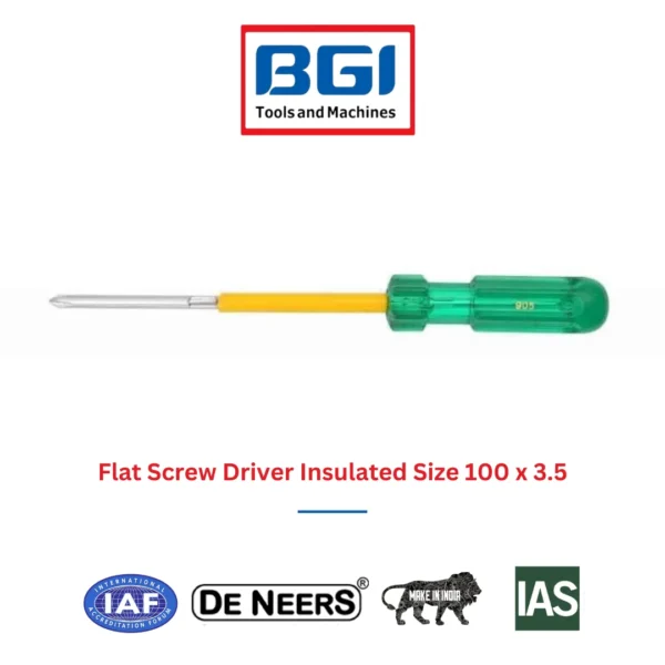 Flat Screw Driver Insulated Size 1 1.webp