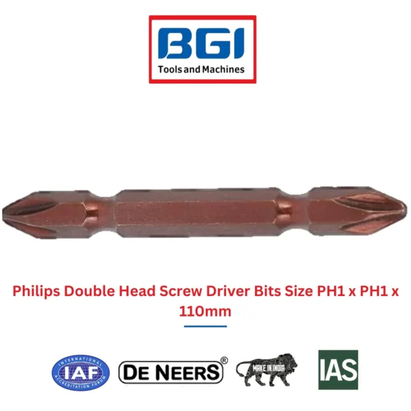 Philips Double Head Screw Driver Bits Size 11 1.webp