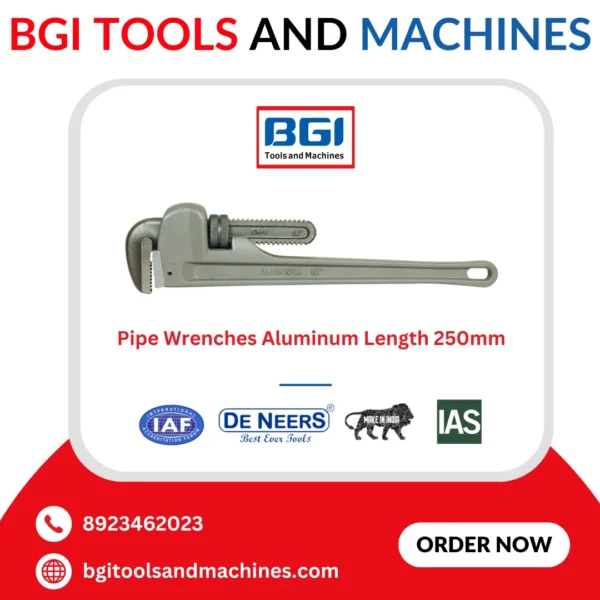 Pipe Wrenches Aluminum Length 250mm 2.webp