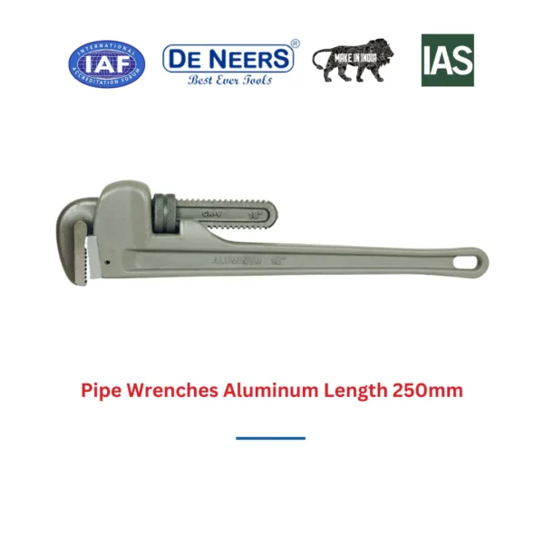 Pipe Wrenches Aluminum Length 250mm 3.webp