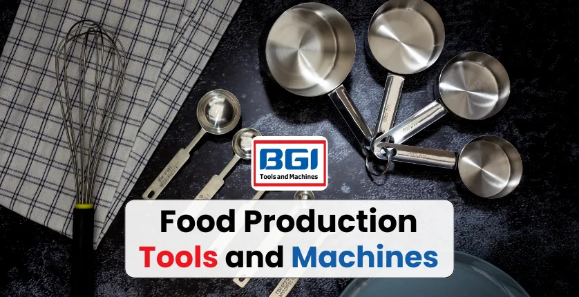 Food Production Iti Tools And Machines