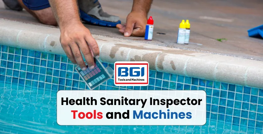 Health Sanitary Inspector Iti Tools And Machines