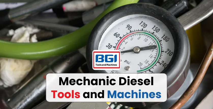 Mechanic diesel iti tools and machines